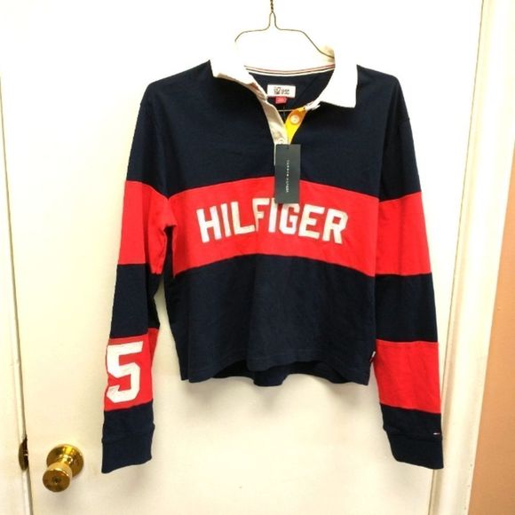 NWT Tommy Hilfiger Crop Top Women's Size Small - Picture 1 of 6